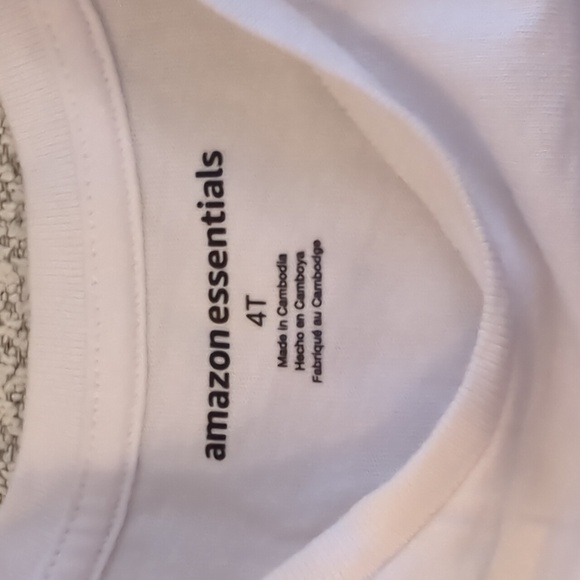 Amazon Essentials Homemade Iron-On "TWO" Decals T-shirt, 4T - Picture 3 of 7